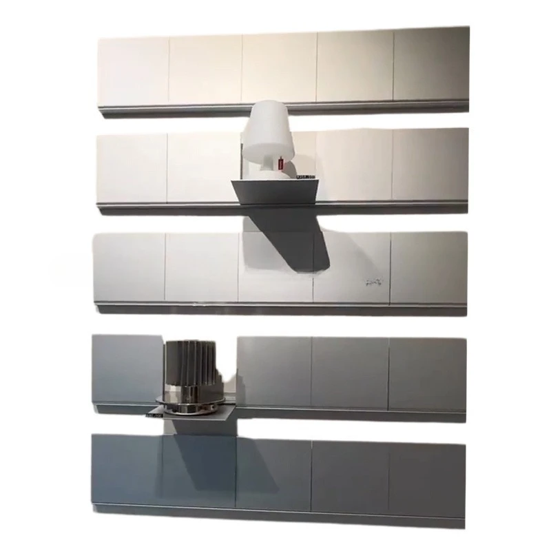 

Organ display shelves, new display shelves, multi-functional single-sided wall double shelves