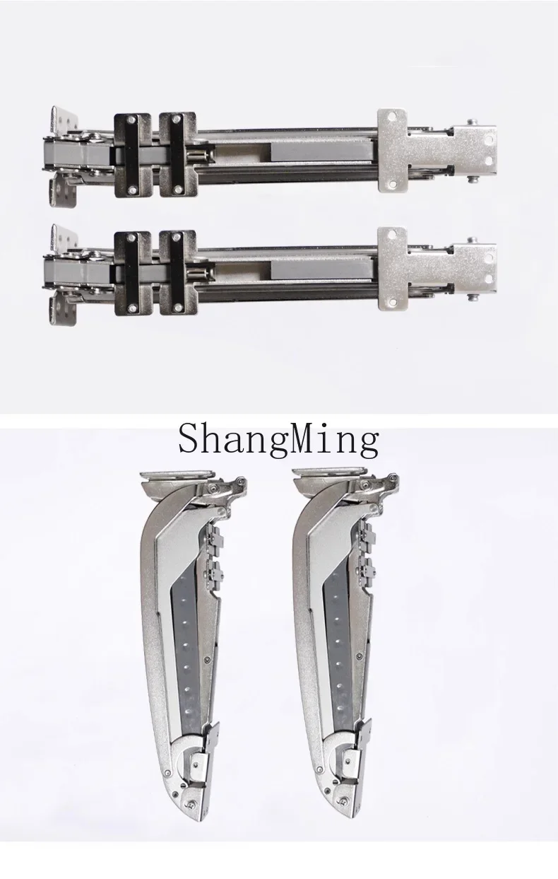 CLL Wardrobe Cabinet Hinge Bookcase Exterior Swing Door Folding Damping Cushioning Heavy Duty Hardware Fitting