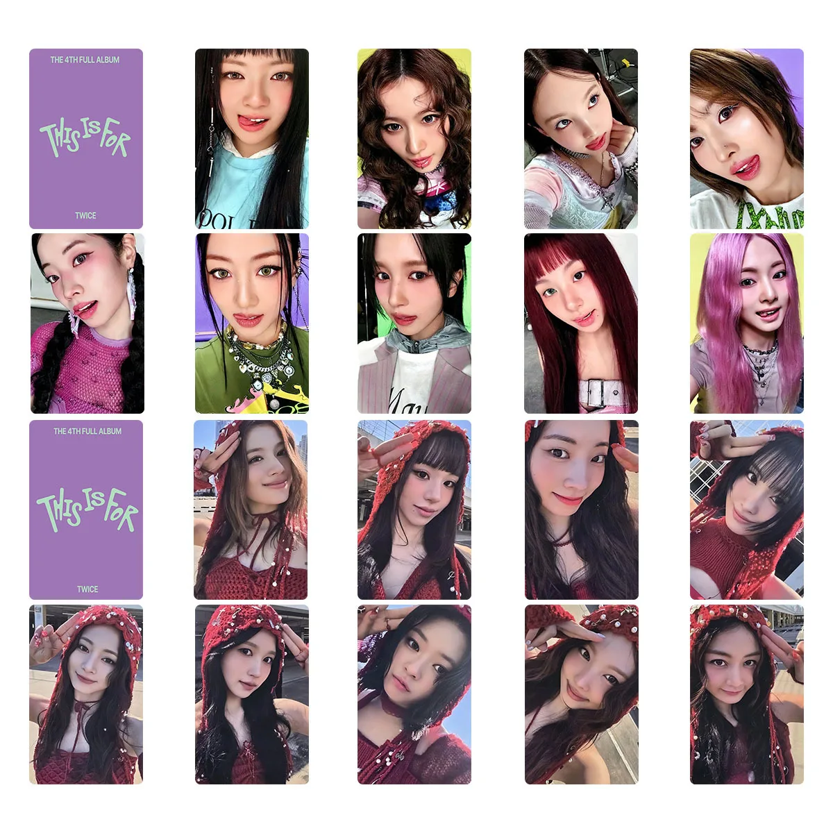 ألبوم Kpop South Korean Girl Group TWICE الجديد، هذا هو لبطاقات صغيرة محيطية، بطاقات خاصة، بطاقات صغيرة للعدو، SANA MOMO