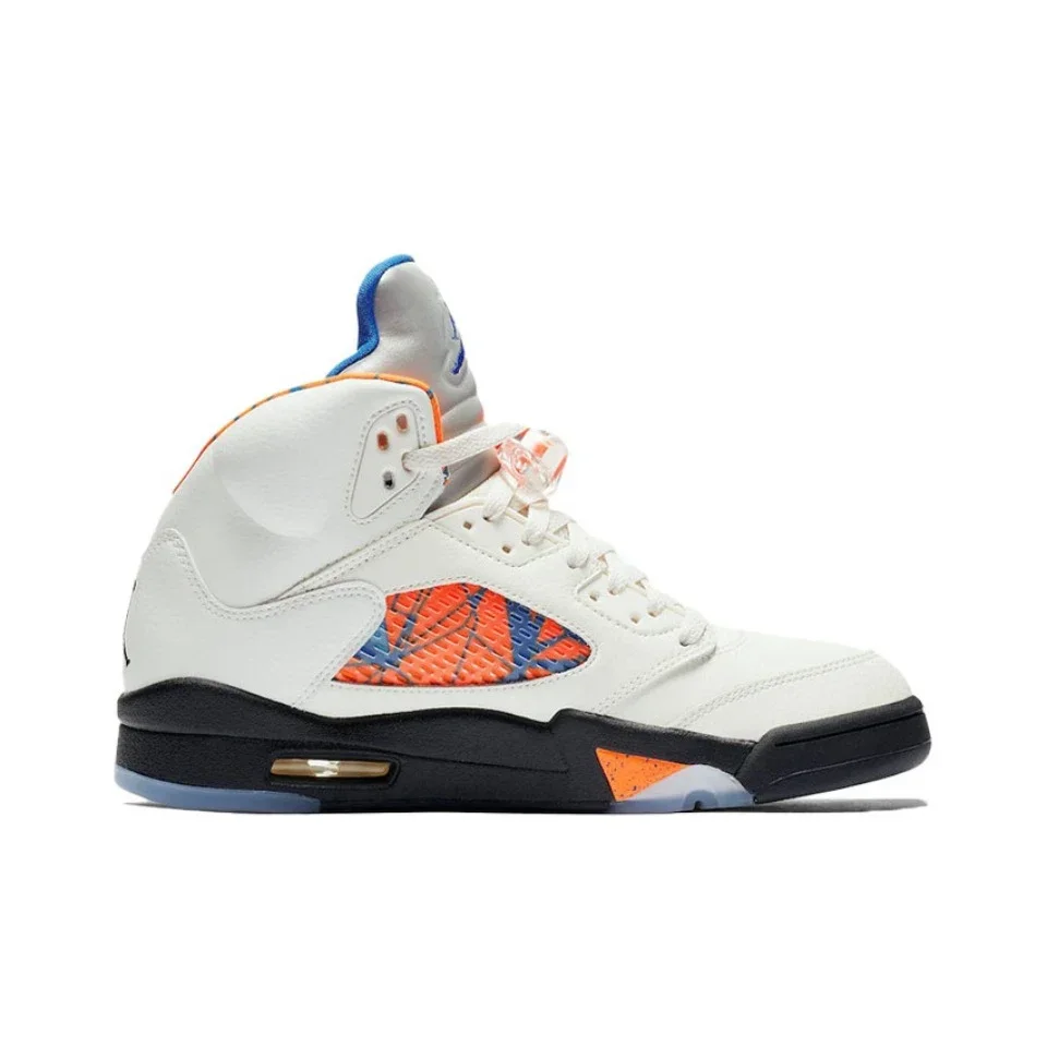 SALE Jordan Air Jordan 5 Retro Anti-Slip High Top Basketball Shoes Men's And Women's Sneakers 555088-063