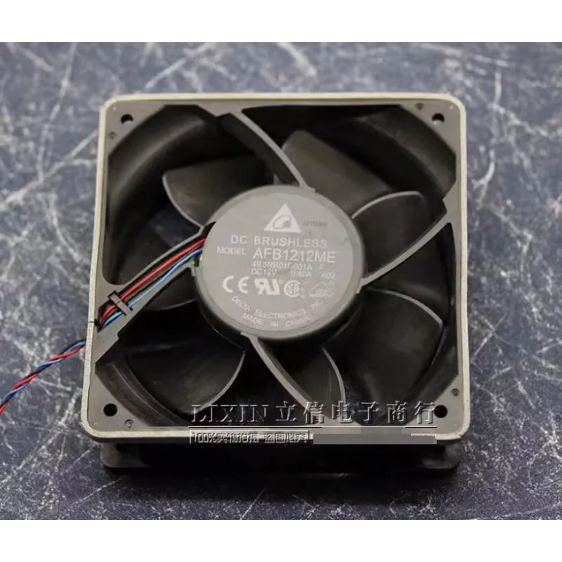 

Delta AFB1212ME A02 DC 24V 0.40A 120x120x38mm 3-Wire Server Cooling Fan