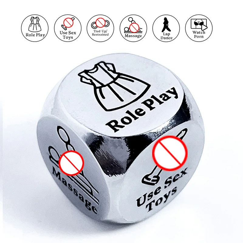 Date Night Naughty Dice For Couples Her Boyfriend For Valentines Day Steel Gifts Love Sex Humour Gambling Romance Erotic Games