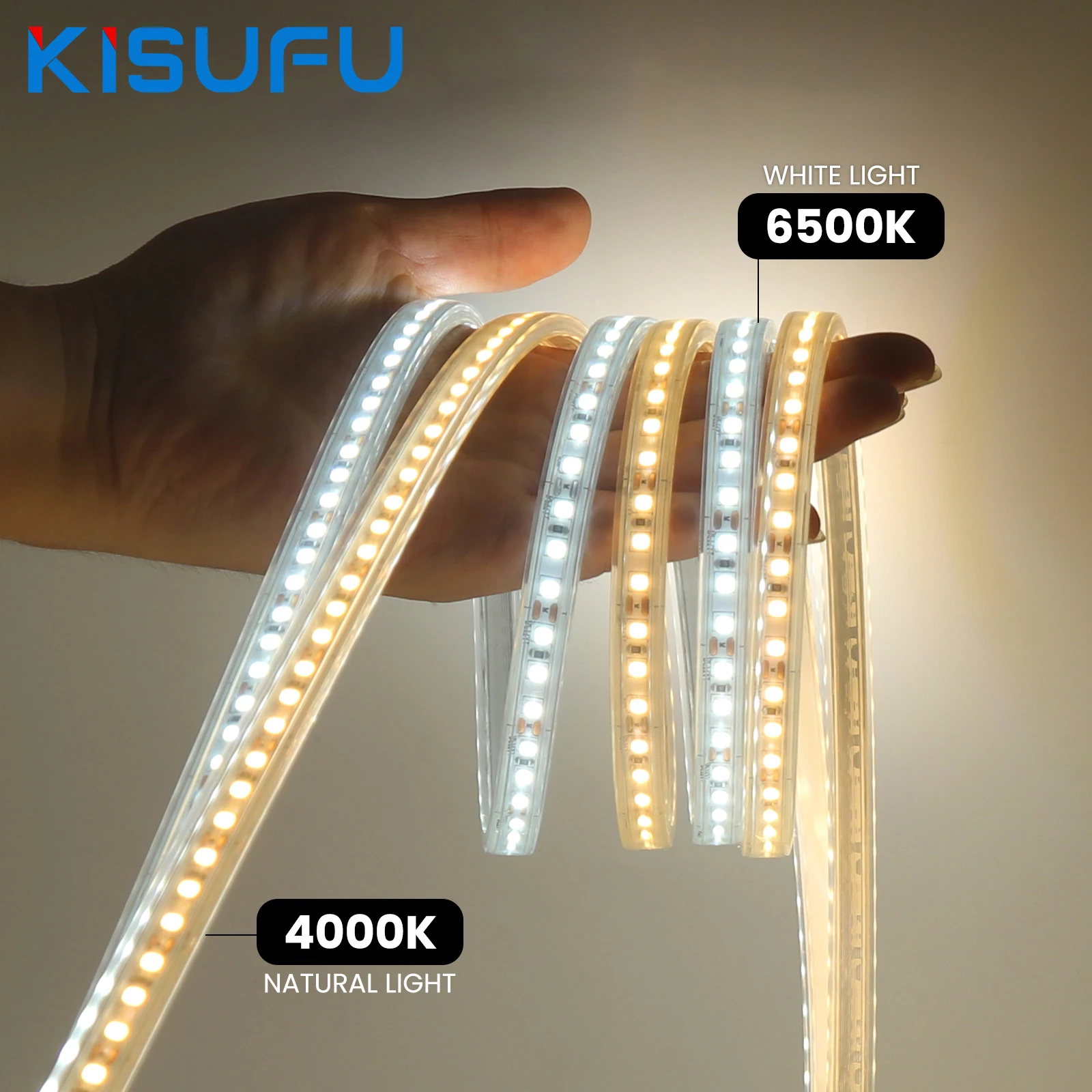 

2835 Светодиодная лента Водонепроницаемая DC12V 24V 3000K 4500K 6000K 120LED/M Гибкая лента Светодиодная лента Лампа для домашнего наружного декора 5M 10M