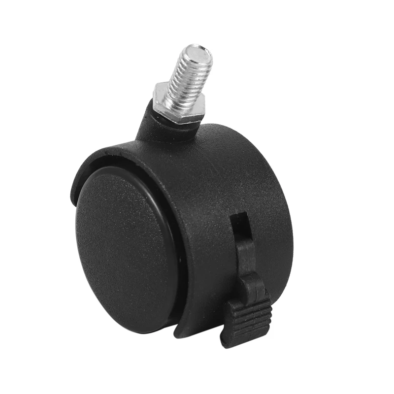 T70C Set Of 12 Screw In Caster Wheels - 6 With Lock Function