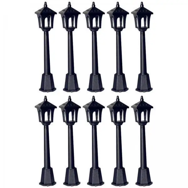 Miniature Street Post Lamps Dollhouse Decoration Lamp Miniature for Crafts 1 12 Scale Accessories Lighting