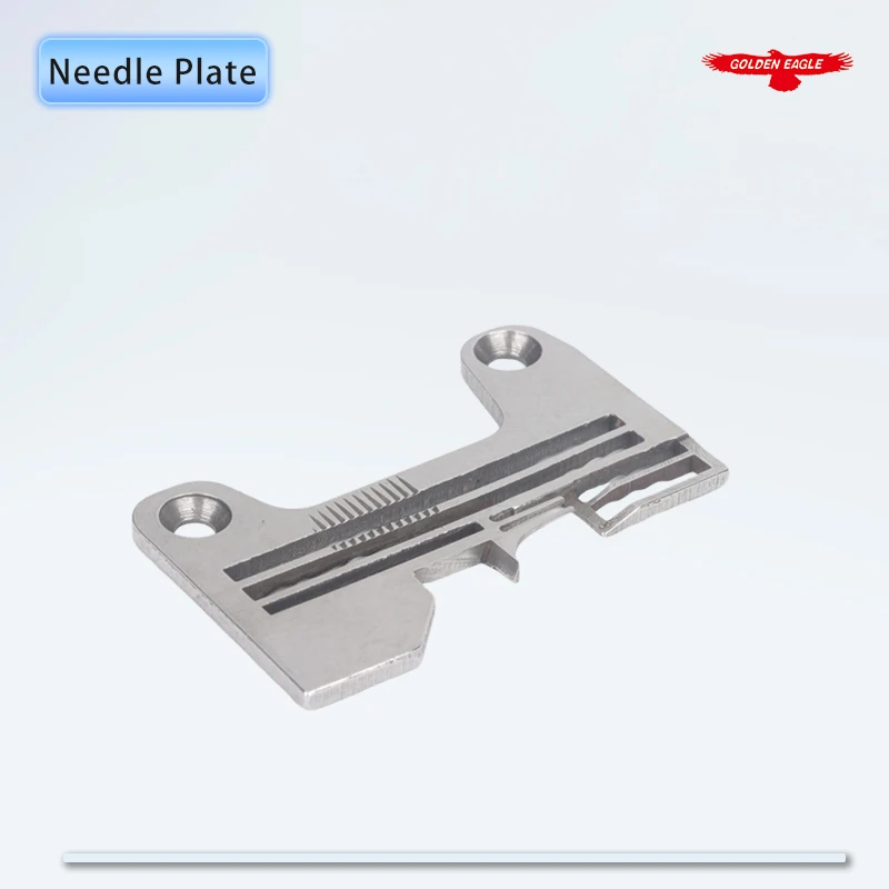 277505R40-X Needle Plate Fit Pegasus EX5214, MX5214, Siruba 988, JUKI MO-6800, Jack JK-798 (4-Thread) Overlock Sewing Machines