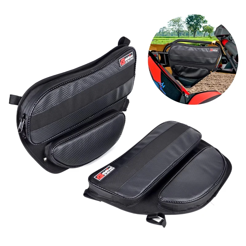 

2 Pack UTV X3 Rear Door Bags Set for Can-Am Maverick X3 Max Turbo R 2017-2023 Rear Upper And Lower Set Side Door Side Bag