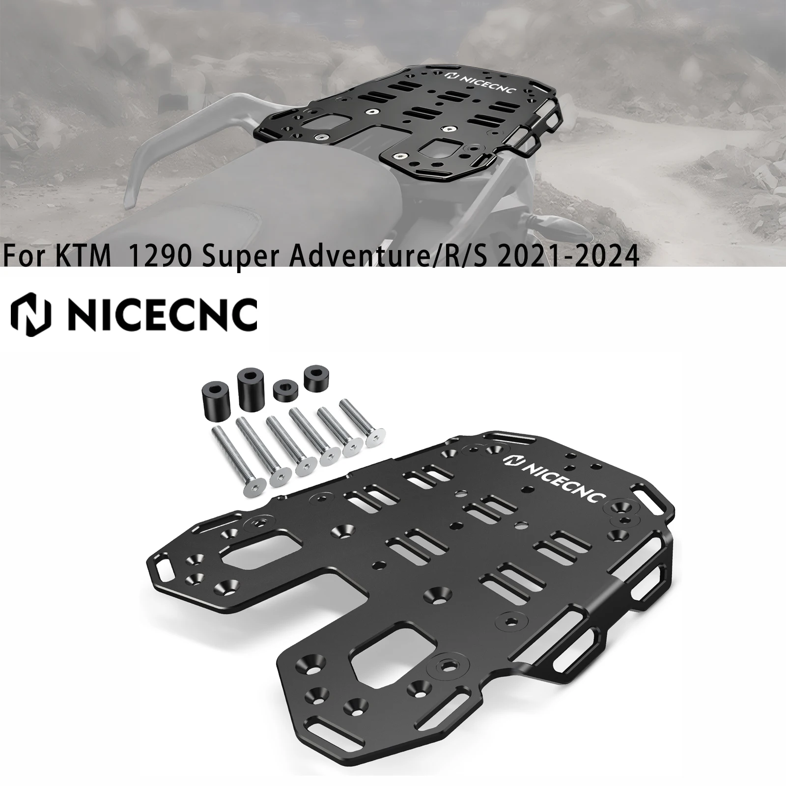 

Задний багажник для мотоцикла KTM 1290 Super Adventure /R 2021-2024 2023, 1290 Super Adventure R, 1290 Super Adventure S