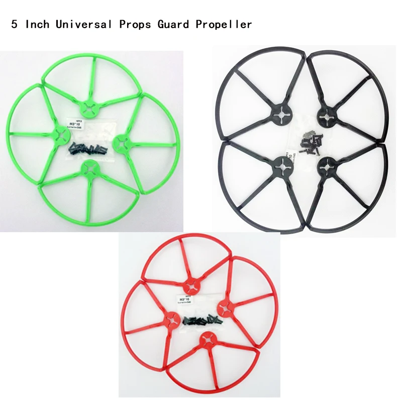 4pcs ​5inch Propeller Guard Blade Protection Cover Ring Anti-Collision Crash Protector for FPV Racing Drone QAV210/250 Frame