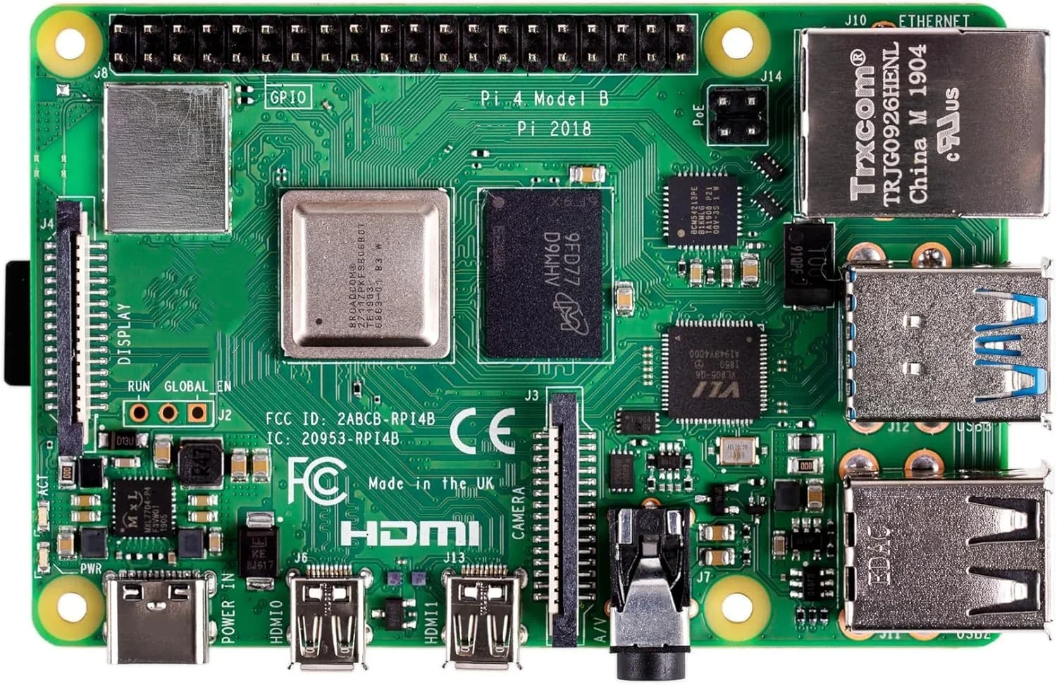 Pi 4 Model B (8GB),…