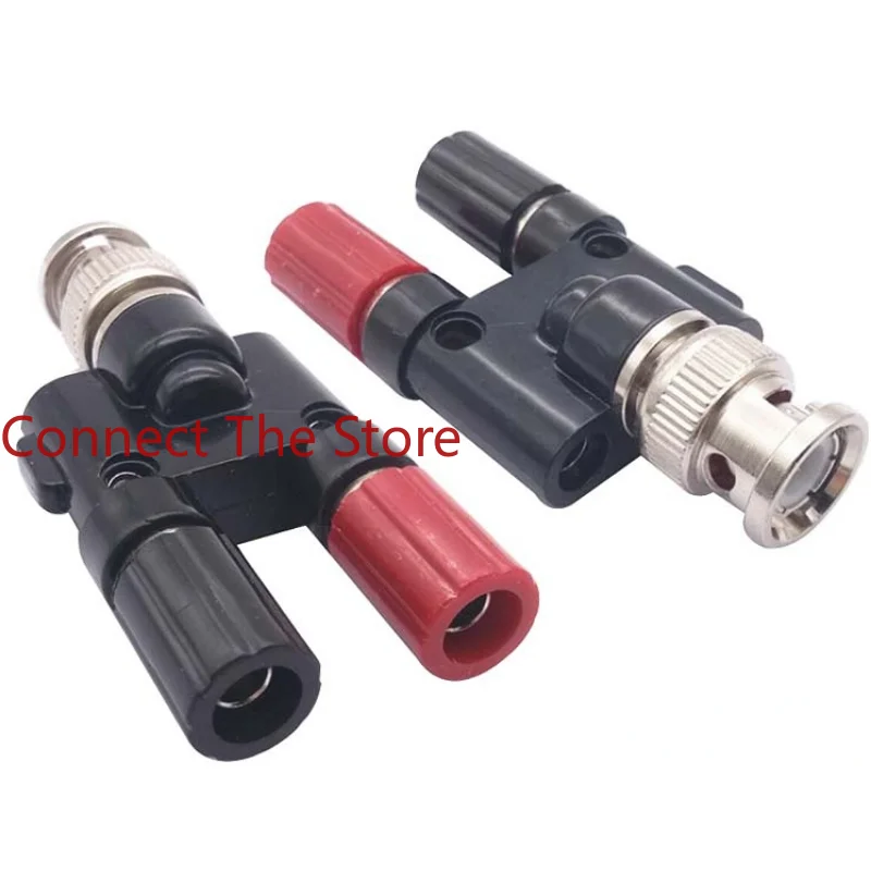 2PCS BNC Revolution  Banana Plugs  Turns To  Terminal Monitoring Video    Plug