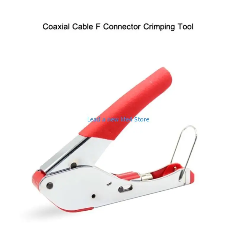 Y55E CRIER CAXIAL CAXIAL CAXIAL CRIMPER RG59 RG6 FERRAMENTO CRIMPAMENTO COMPRESSÃO
