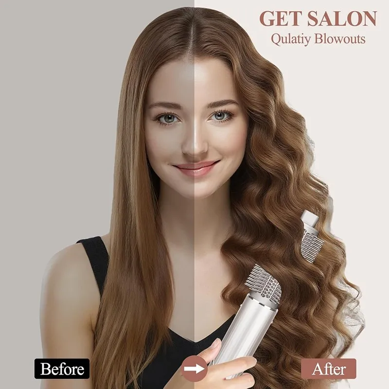 A66Z For Smooth Shiny Hair Volumizing Round Brush Attachment For Shark Flexstyle Oval Round Volumizing Brush For Voluminous Curl