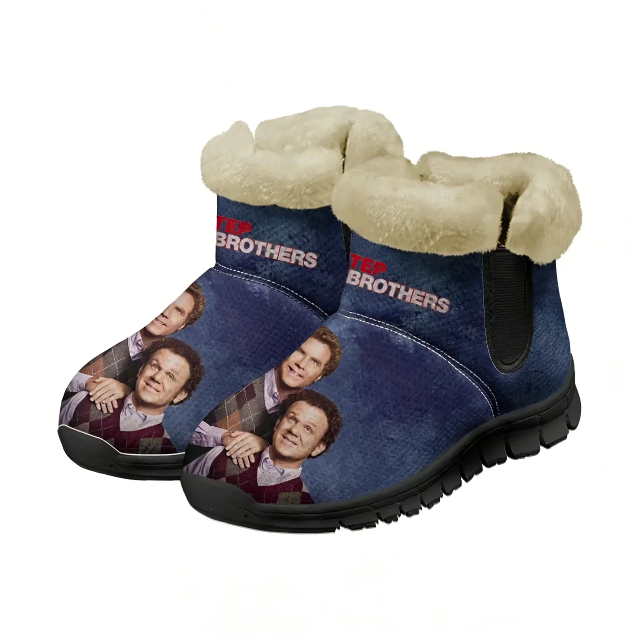 Step Brothers Snow Boot Mens Womens Teentager Warm Boot High Quality Personalized Casual Lightweight Sneakers Customized Shoes