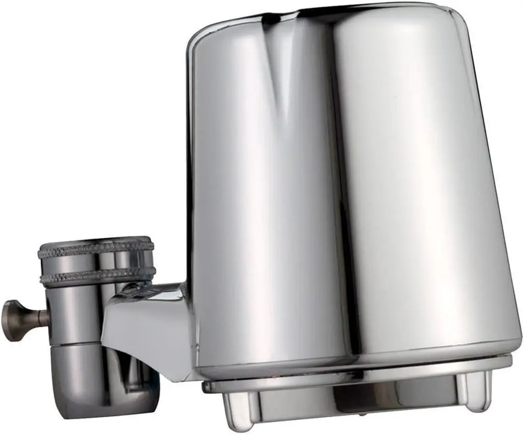 

FM-25 Faucet Mount Filter with Advanced Water Filtration, Chrome Finish