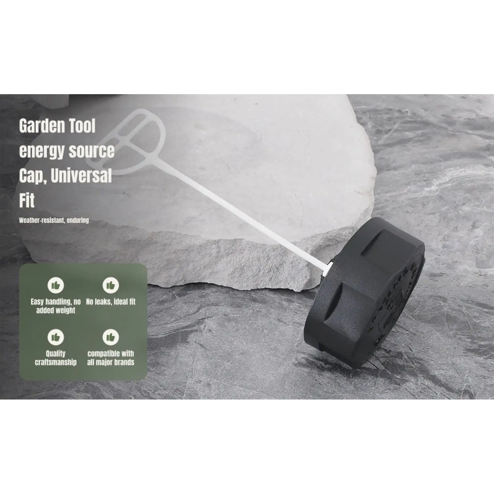 

Fuel Petrol Tank Cap Spare Parts High Performance Premium Gas Cap for Strimmer Brush Cutter Lawnmower Hedge Cutter Lawn Mower