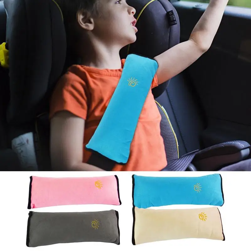 car Seat Belt Cushion For Kids Safty Belt Protector Safety Belt Protector Soft Support Harness Pad Adjustable For Car For Childs