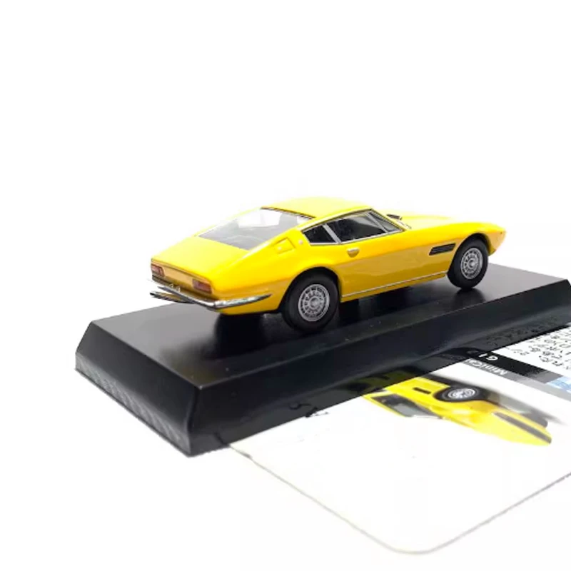 Diecast 1:64 Scale Ghibli Quattroporte Alloy Model Simulation Finished Product Hobbies Souvenirs Collection Static Display