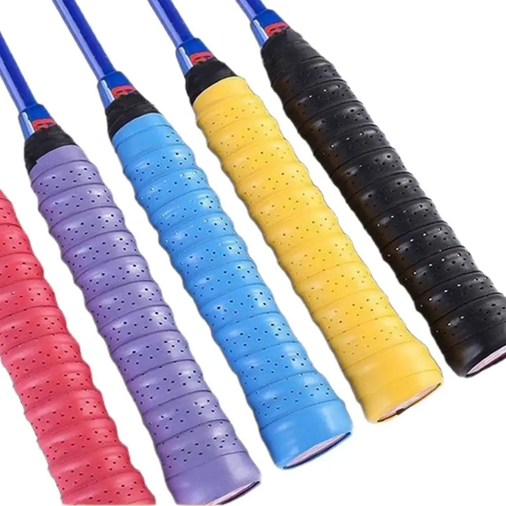 

Multi Sport Adhesive Grip Tape Universal Non Slip Wrap for Badminton Tennis Fishing Rod Handles High Elasticity Breathable