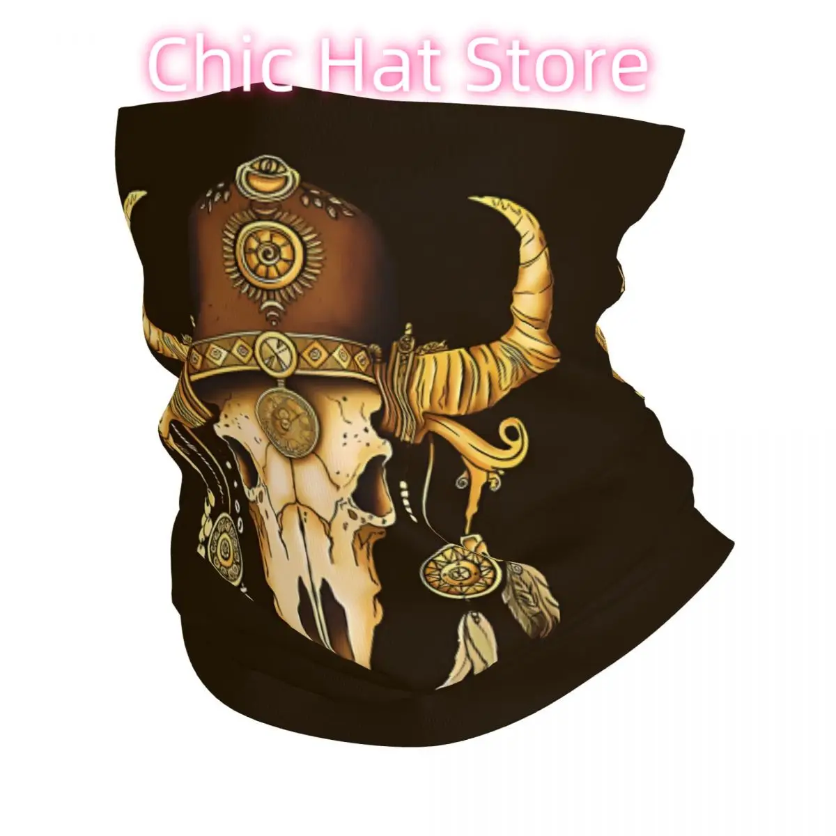 

Ковбойский шарф Дикого Запада, шейный платок, маска для лица, полиэстер