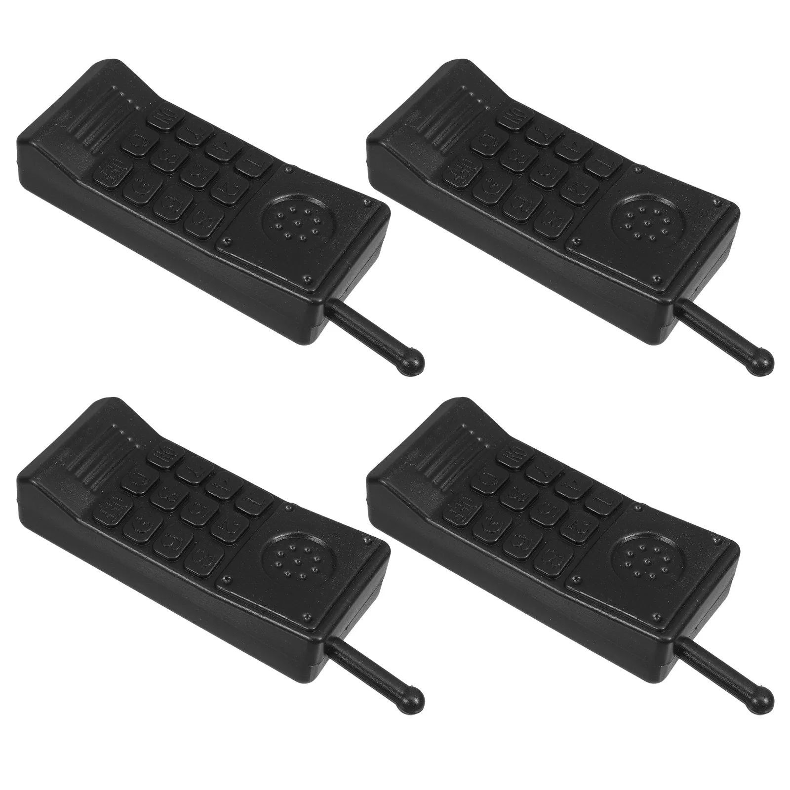 

4Pcs Kids Walkie Talkie Realistic Retro Design Interactive Role Play for Preschool Learning Early Education Parent Child