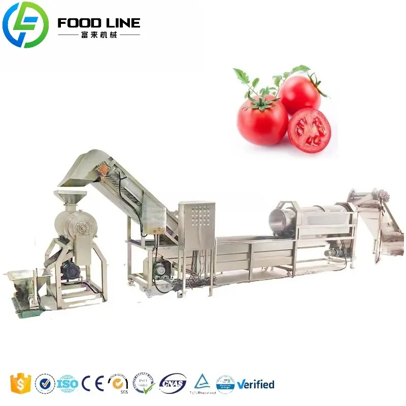 Custom Chilli Sauce Tomato Ketchup Making Machine Industrial Tomato Sauce Making Machine Ketchup Making Equipment for Factory
