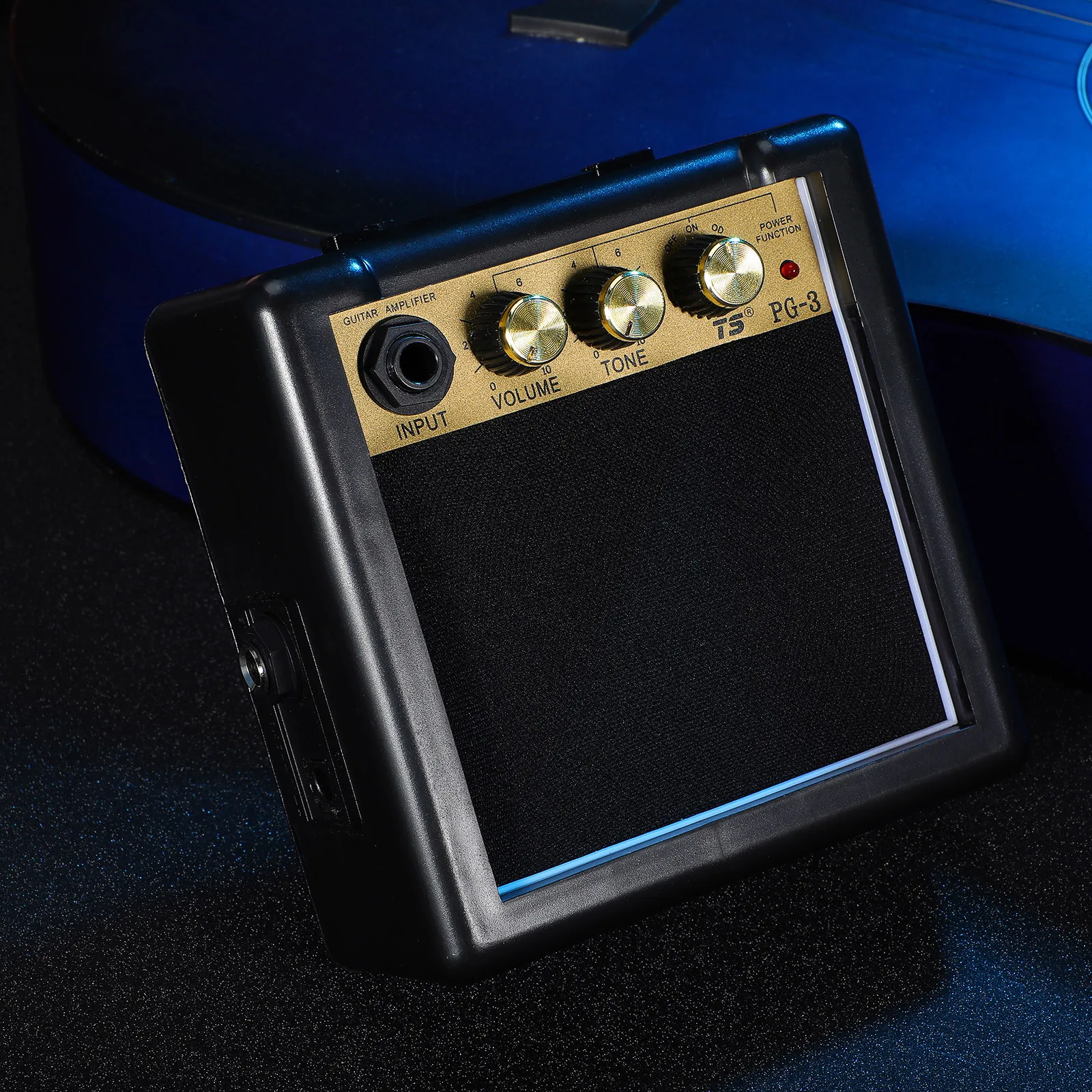 Potenziatore del suono universale per chitarra acustica Amplificatore folk compatto portatile Altoparlante per musica all'aperto Riduzione del rumore Chitarra dai toni chiari