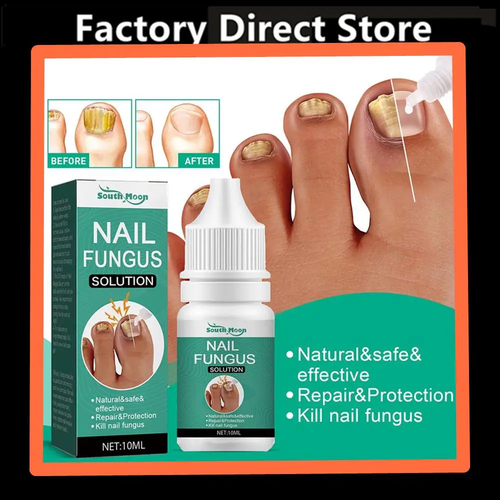 1Pc New Nail Repair Care Serum Solution Hand Foot Toenail Thickening Yellowing Care Repair Thickened Yellowed Toenails To Bright