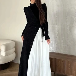 Eid Ramadan Muslim Women Dresses Party Abaya Pleated Long Dress Morocco Kaftan 2024 Vestidos Largos Dubai Turkey Robe Jalabiya