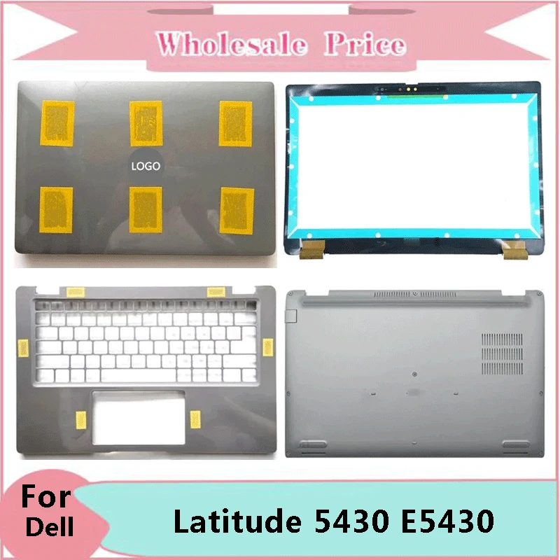 

New Original For DELL Latitude 5430 E5430 Laptop LCD Back Cover Front Bezel Upper Palmrest Bottom Base Case Keyboard Hinges