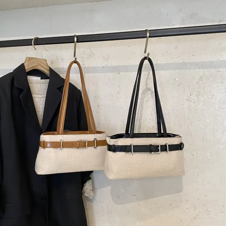 2025 Nuova borsa a tracolla Borsa a tracolla con tracolla regolabile da donna - Borsa casual leggera per pendolarismo/Essenti essenziali quotidiani/Shopping