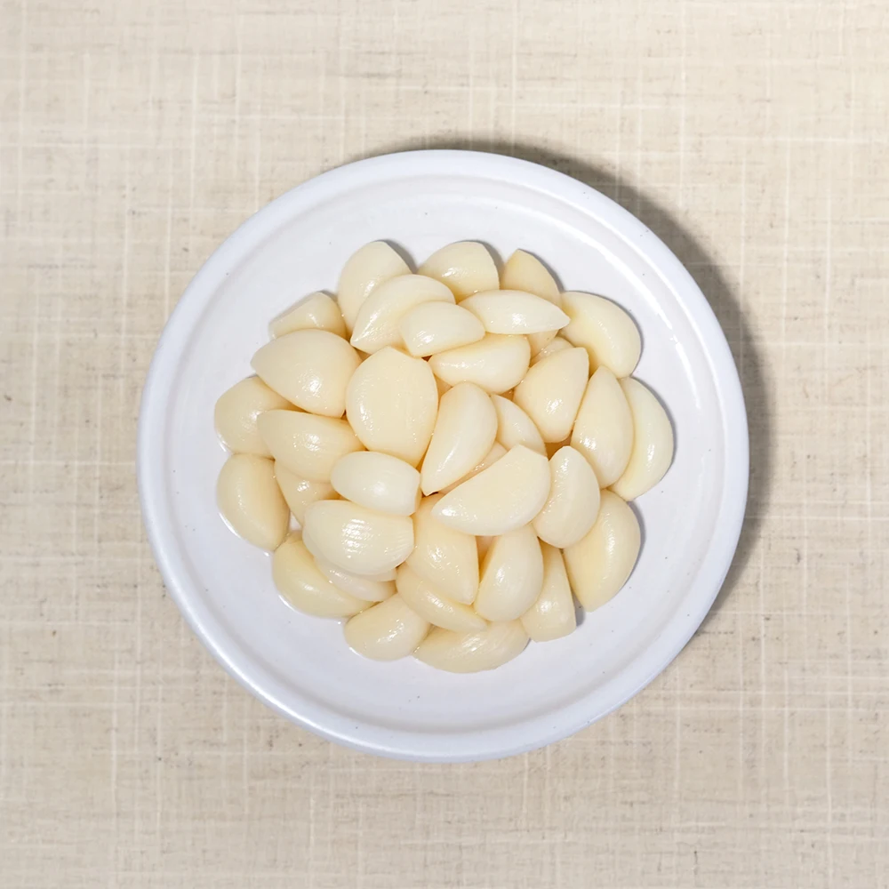 المخلل الثوم المخلل 1 كجم مخلل الثوم المقشر مخلل الثوم مطعم الصف سعة كبيرة طبق جانبي معزز الوقت