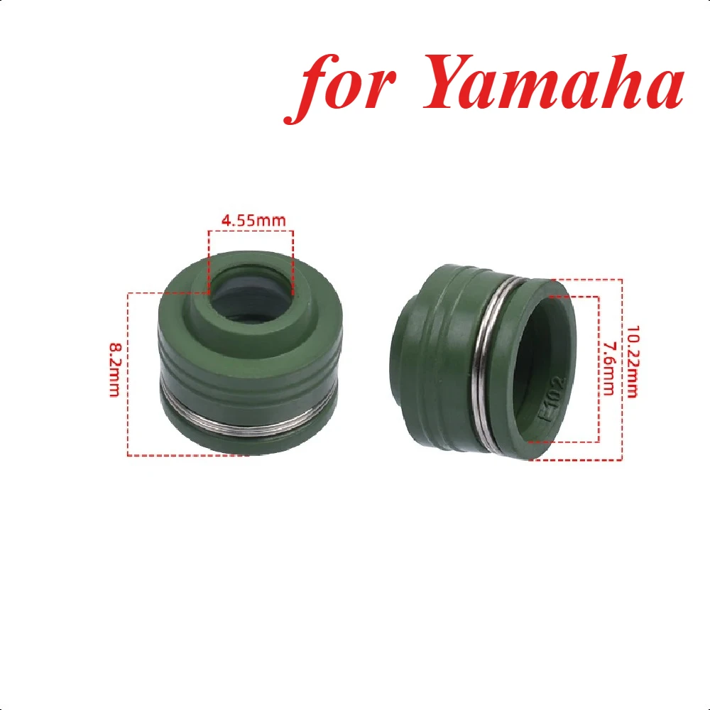 Retén de válvula de 5.0mm 4SV-12119-00-00 para YAMAHA YZ250F YZ400F YFZ450 YFZ450R WR426F WR450F XJ600 FZ700 YP400 Majesty TTR225