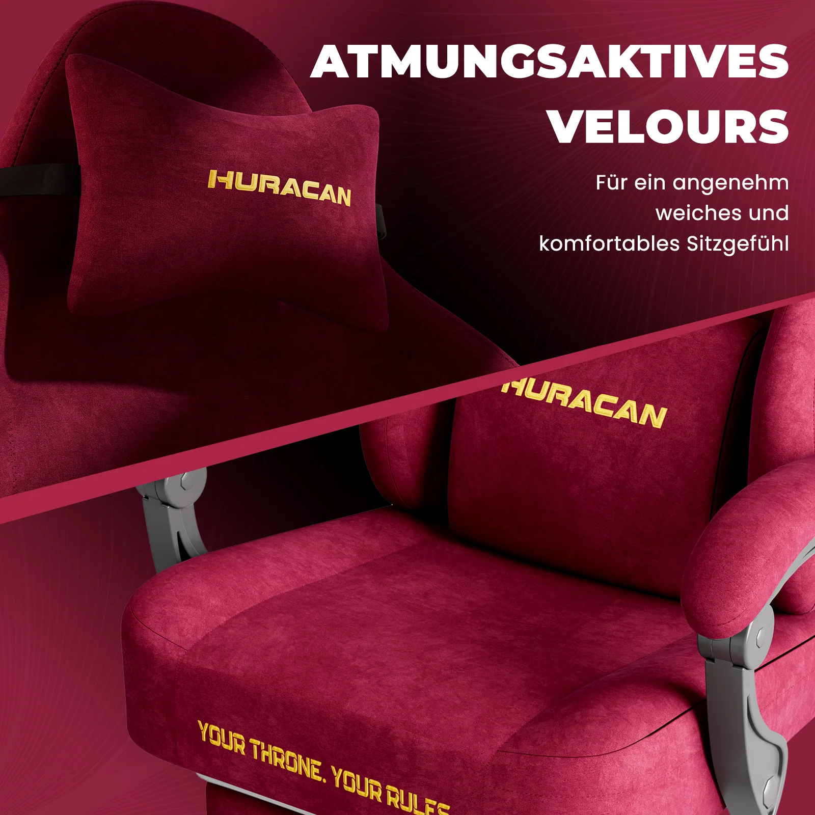 Silla gaming Soontrans, silla gaming ergonómica con función de masaje, silla gaming con reposabrazos ajustables y resorte de gas de 120 mm, asiento de 52 cm de ancho, tejido transpirable