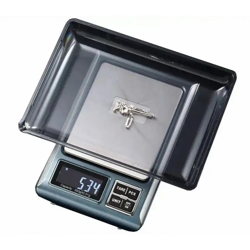 

BL-01 High Precision Gold Silver Jewelry Mini Weighing Scale 300g/500g 0.01 3kg/0.1 Portable Large Platform Pocket Diamond Scale