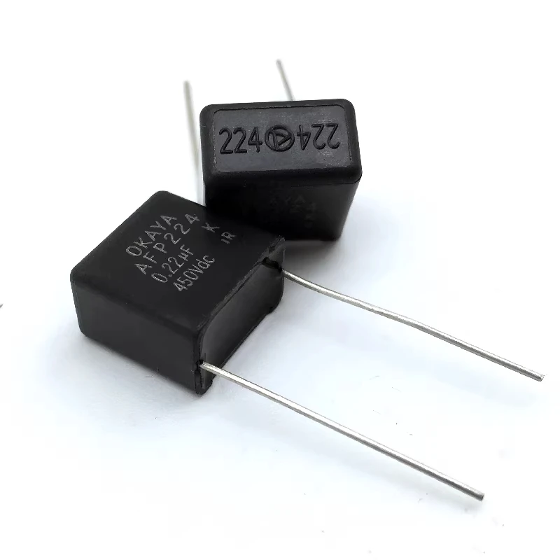 

Пленочный конденсатор OKAYA 450В 224 0.22мкФ 400В 220нФ, высокочастотный, безопасный, спецификация P10
