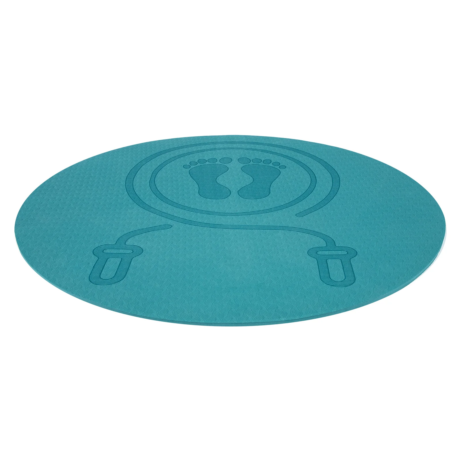 Yoga Mat Sports Shock Pad Fitness Exercise Sound Proof Floor Tpe Shock-absorbing