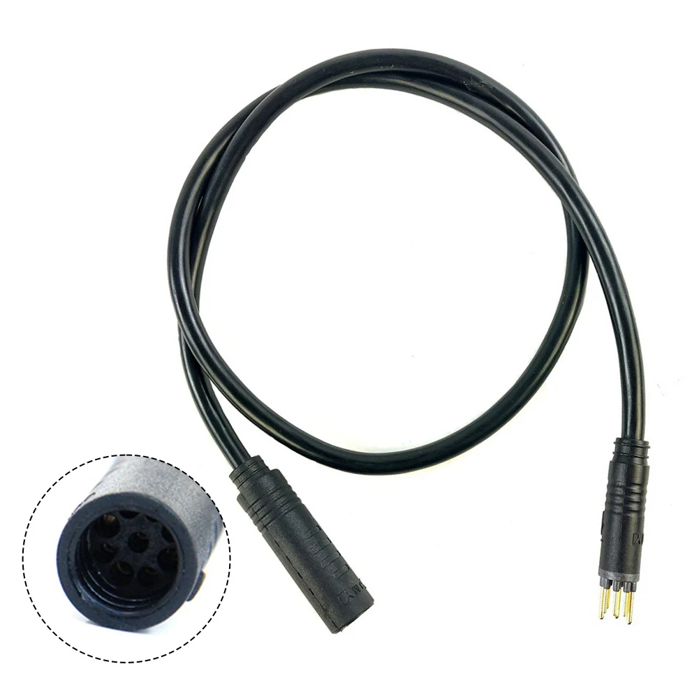 9 Pin Julet Wheel Hub Motor Cable Hot Sale 60cm E-bike Motor Extension Cable Waterproof Female To Male Wire For E-Bike Accessory