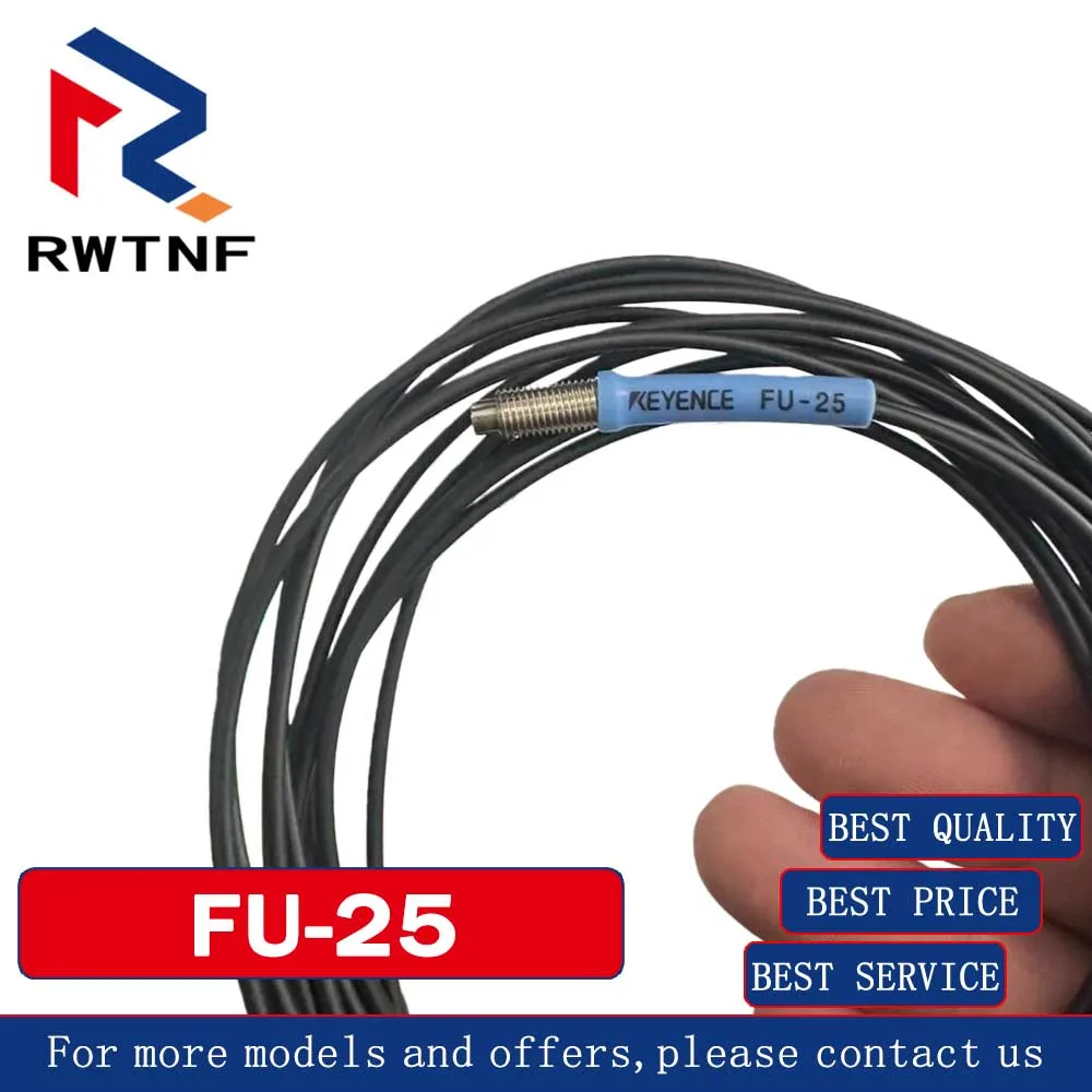 Brand New Genuine FU-25 coaxial multi-core fiber optic sensor, complete accessories, 100% original warehouse stock