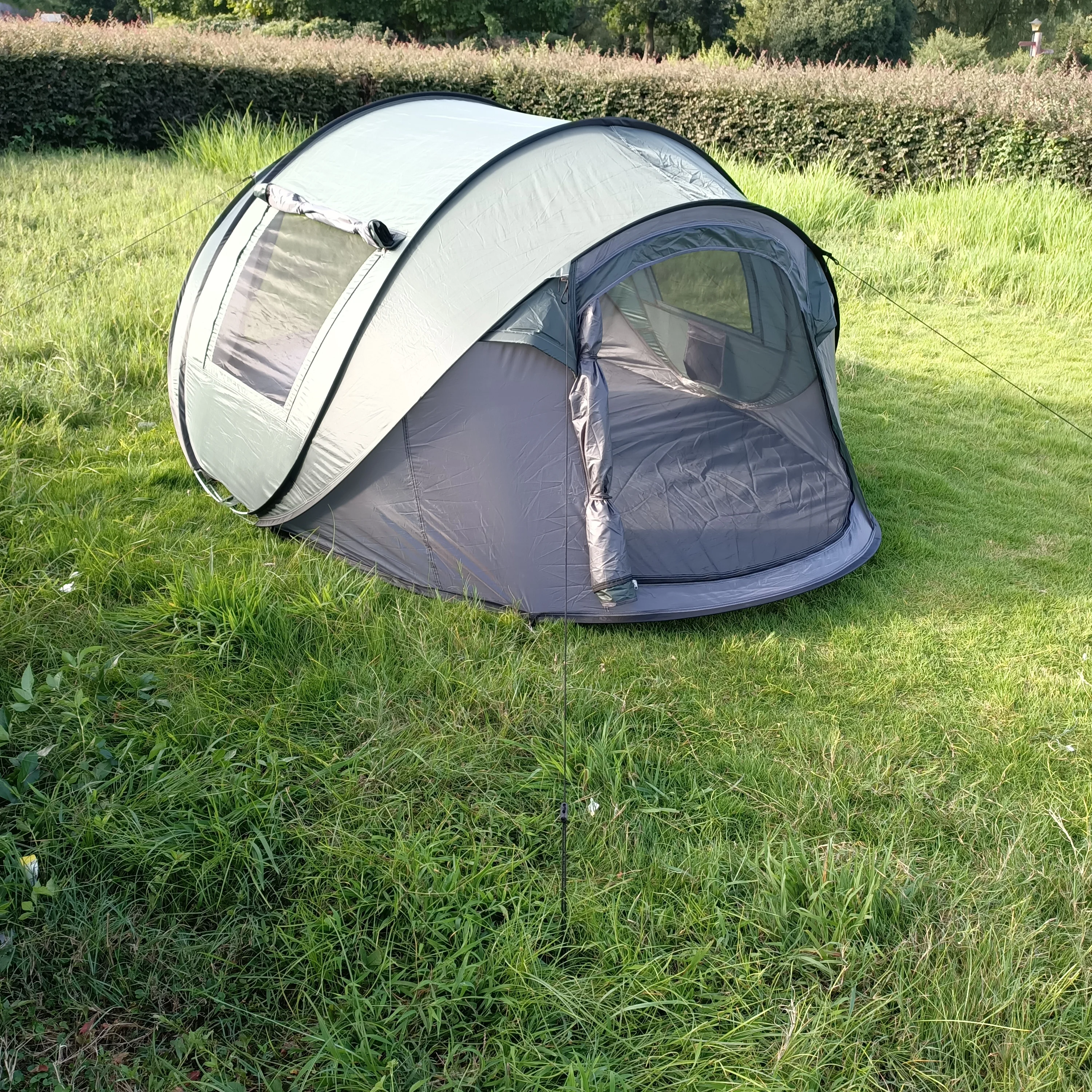 

5-8 People Quickly Open Fully Automatic Pop-up Tent, Waterproof Camping Boat Tent, Portable Outdoor Tent For Travel