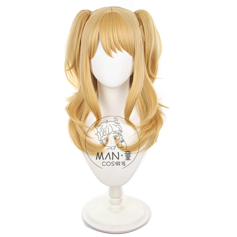 Peruka Cosplay Citrus Aihara Yuzu, zapach cytrusowy, Aihara Mei, odpinane klipsy, prezent na Halloween