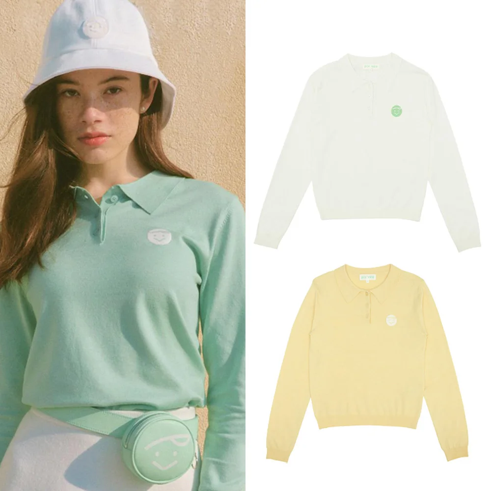 piv'vee Classic Personality Versatile Women's Golf Apparel Trendy Brand Luxury Pullovers for Autumn Unleash Your Charm