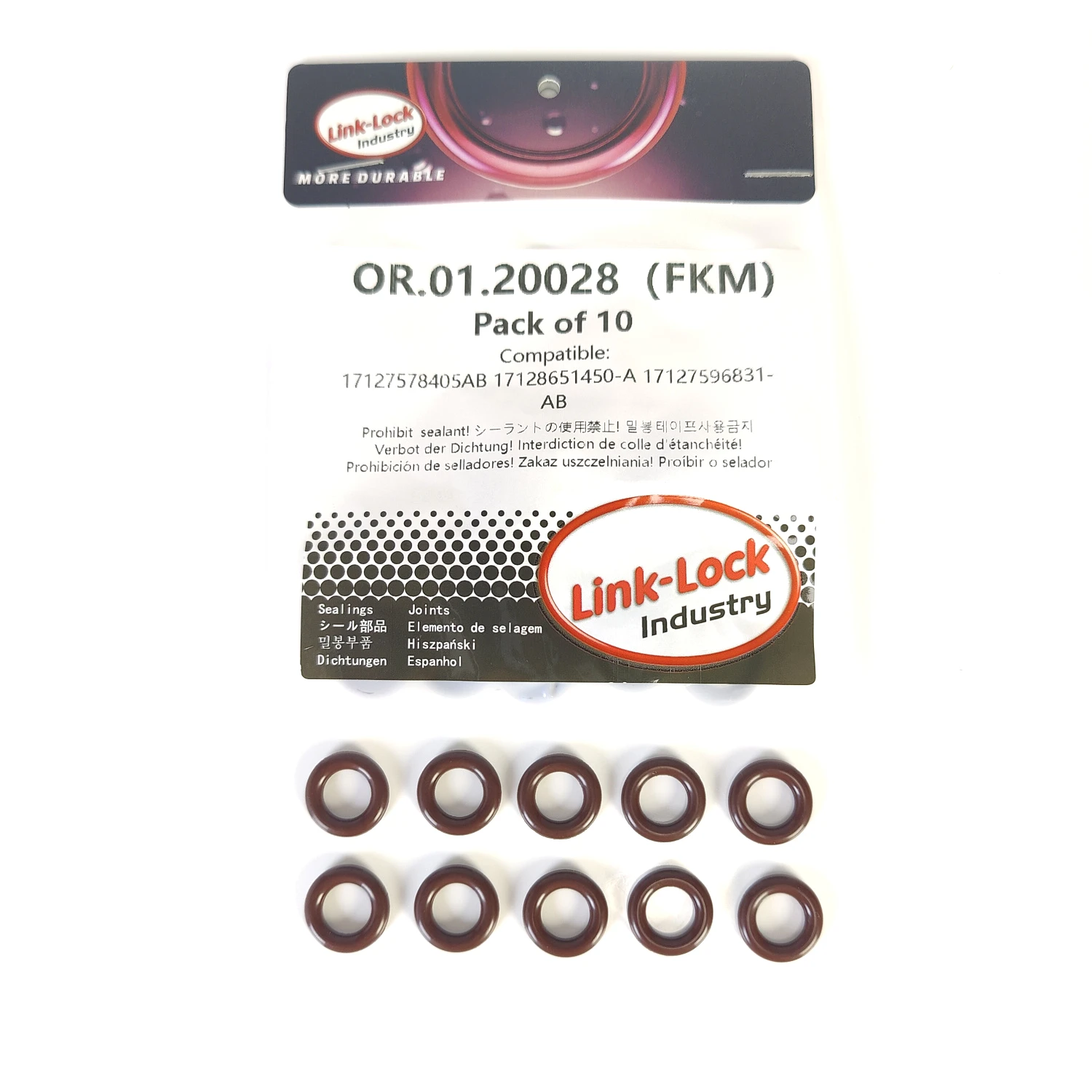10PCS Fkm Viton OR.…