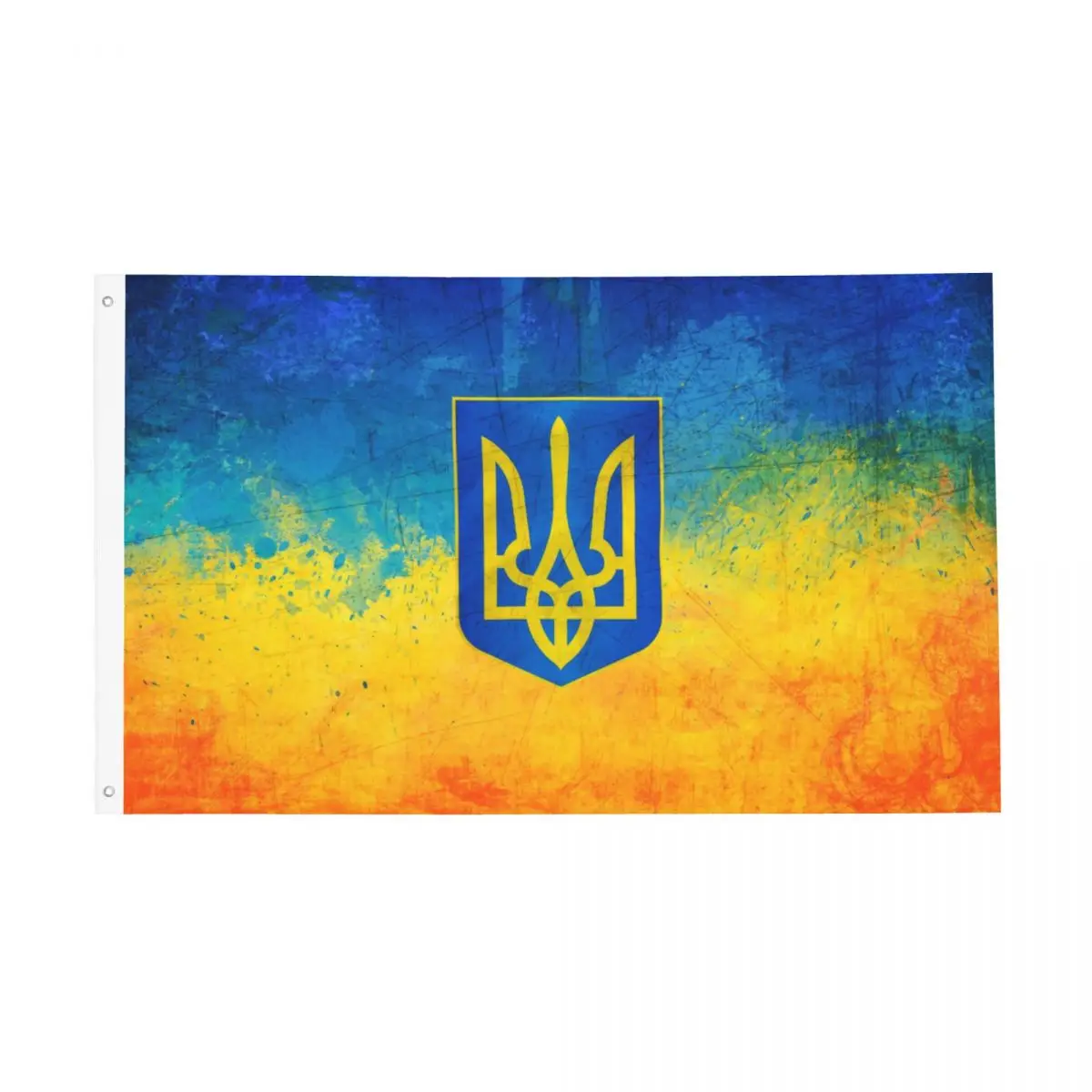 Ukraine Flag Flag Outdoor Banner 2 Grommets Ukrainian Decoration Double Sided 60x90 90x150cm Flags