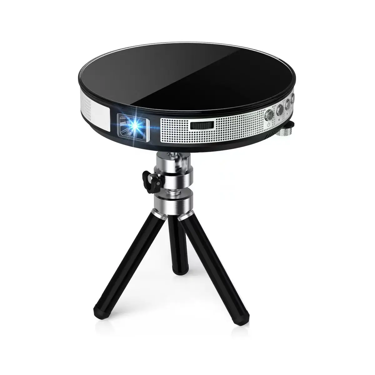 

Mini 4K Portable Projector Home Theater DLP Android Smart Ceiling Car Outdoor Wifi Bluetooth Mobile Battery Rechargeable LED