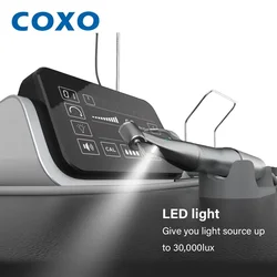 COXO C-Sailor Pro Implant Motor with Fiber Optic Contra Angle Providing Bright LED Light and Powerful Irrigation System Control