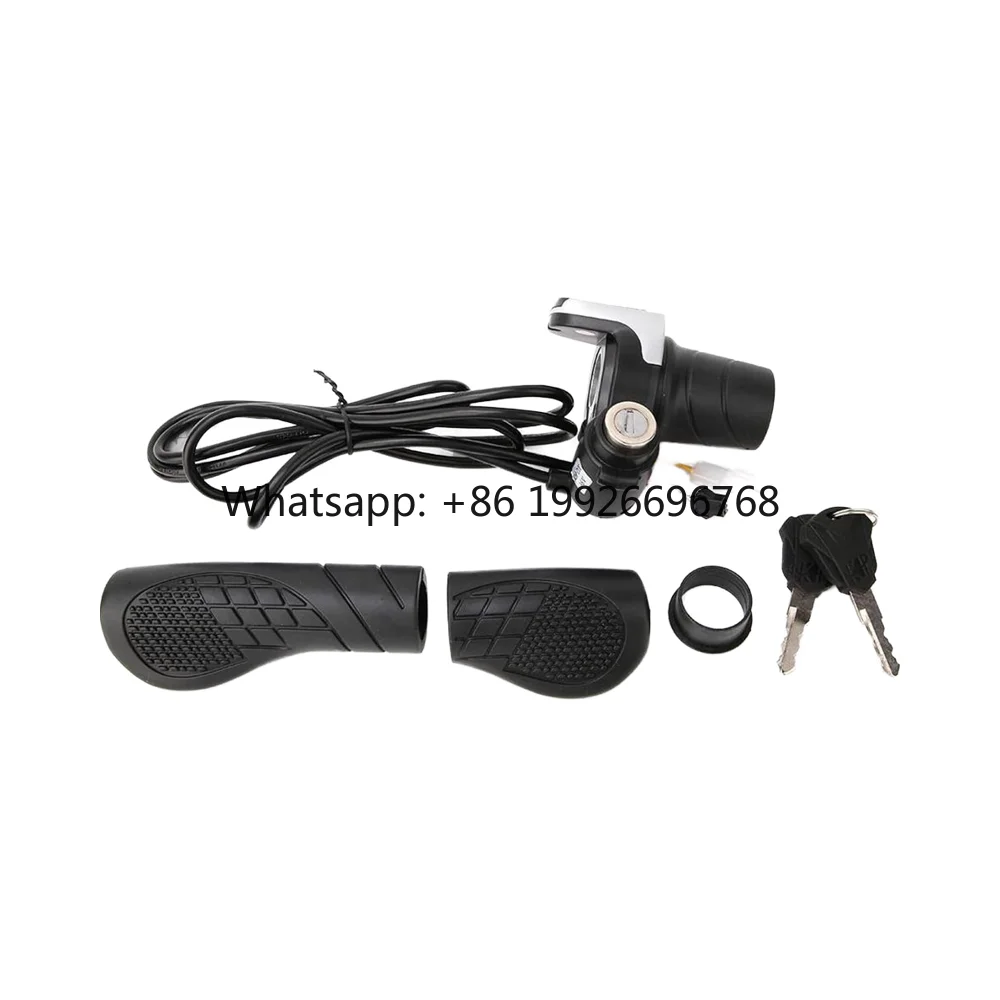 

Универсальный дисплей Jadeshay для электровелосипедов: ручка газа с блокировкой, простая установка, индикатор заряда на руле