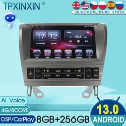 Car Radio For Lexus SC430 SC400 2001-2010 Android 13 Navigation Multimedia Carplay Autoradio navigator DSP 360 For Tesla Style
