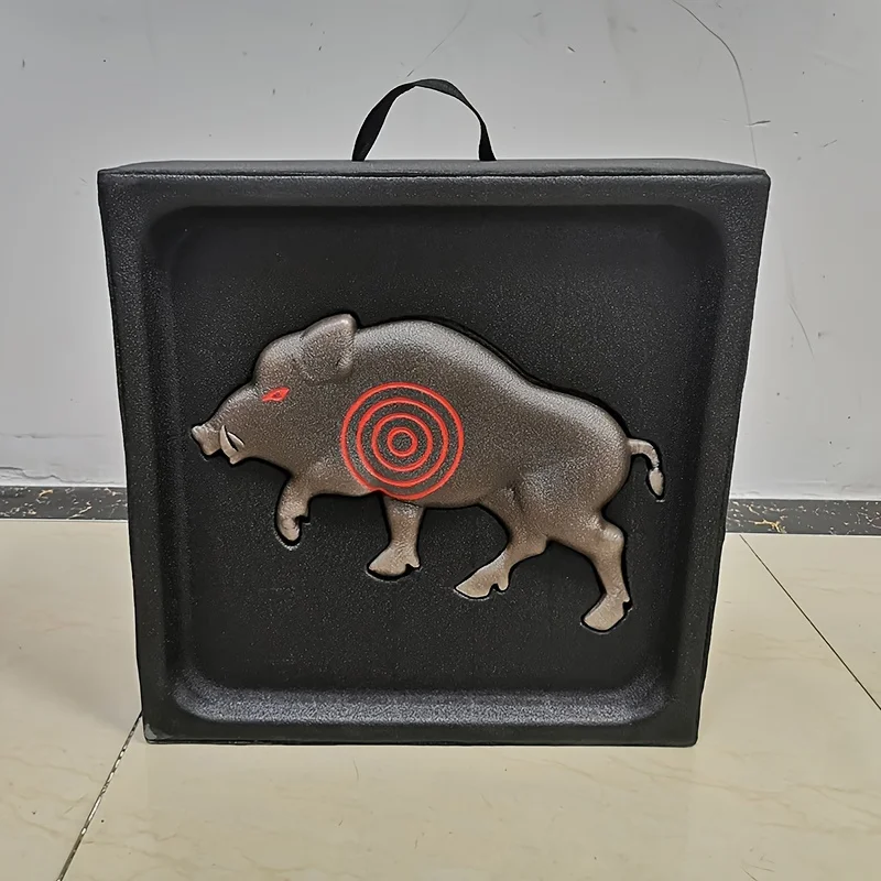 Mainan Sasaran Menembak Sasaran Hewan Rusa 3D Sasaran Babi Hutan Portabel untuk Latihan Menembak Latihan Berburu Luar Ruangan
