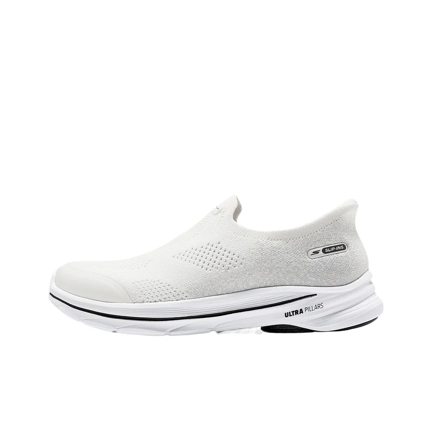 Skechers Abrasion Resistant Low top Casual Shoes Women's White 125926-WBK